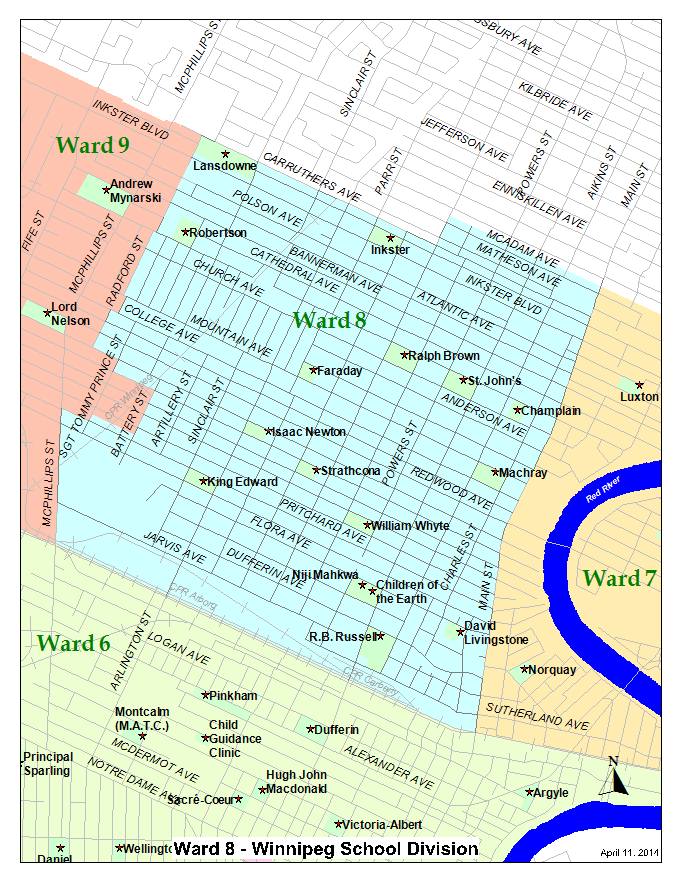 Ward 8 Map